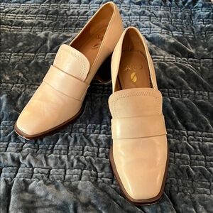 Cream Loafers